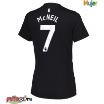 Camiseta Everton Dwight McNeil #7 Tercera Equipación para mujer 2025-26 manga corta